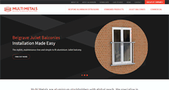 Desktop Screenshot of multimetals.com